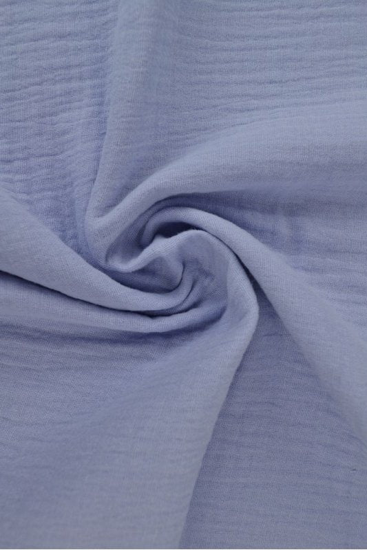 LAVENDEL DOUBLE GAUZE MUSSELIN – BLØD & ÅNDBAR