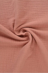 VINTAGE PINK DOUBLE GAUZE MUSSELIN – BLØD & ÅNDBAR