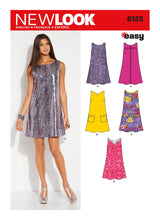 NEW LOOK SYMØNSTER TIL KJOLE I TO VERSIONER