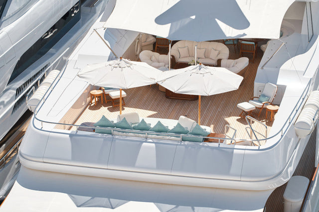 NAVY NAUTIC KALECHE & MARKISESTOF – UV-RESISTENT, VANDAFVISENDE & MUGRESISTENT
