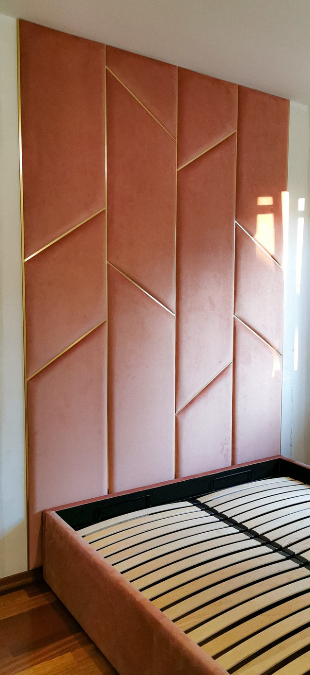 Magic Velvet møbelvelour i brug – seng