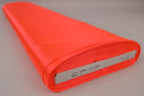 NEON ORANGE SATIN STOF – LET & GLANSFULDT