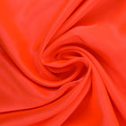 NEON ORANGE SATIN STOF