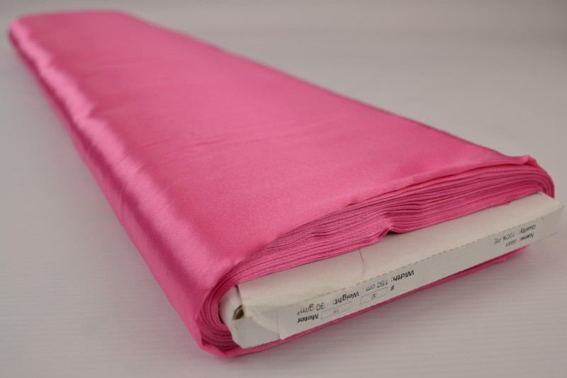 PINK SATIN STOF – LET & GLANSFULDT