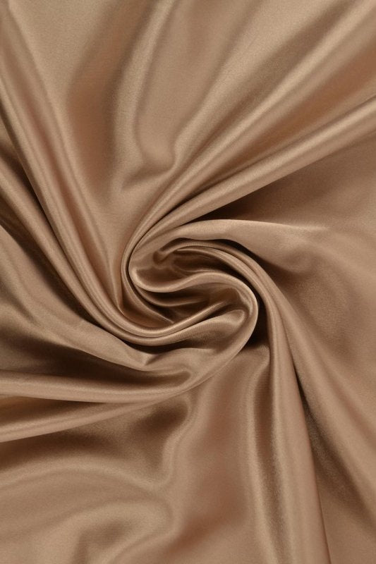 BEIGE SATIN STOF – LET & GLANSFULDT