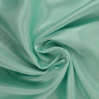 LYS MINTGRØN SATIN STOF