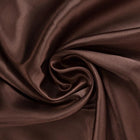 BRUN SATIN STOF