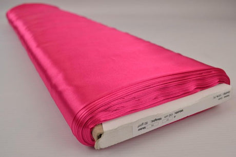 NEON PINK SATIN STOF – LET & GLANSFULDT