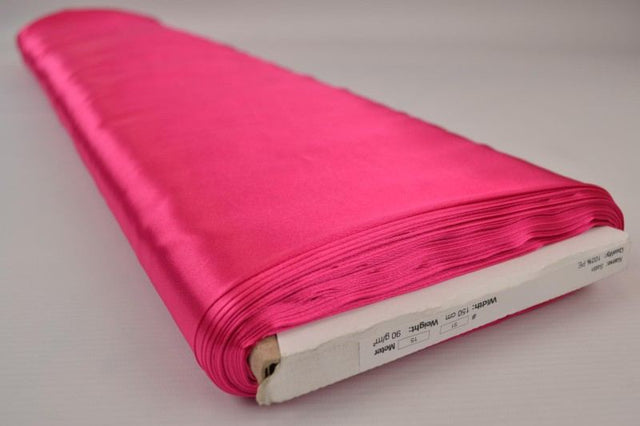 PINK SATIN STOF – LET & GLANSFULDT