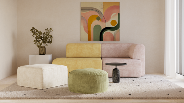LYS TÅGEGRÅ TRILLA MØBELVELOUR – BLØD & BRANDHÆMMENDE