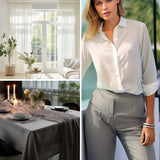 CHAMPAGNE BOMULDS-VOILE – LET, LUFTIG & SEMI-TRANSPARENT