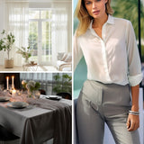 MØRKEGRØN BOMULDS-VOILE – LET, LUFTIG & SEMI-TRANSPARENT