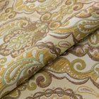 OKKERGUL PAISLEY PÅ SAND BOMBAJ JACQUARD MØBELSTOF
