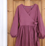 VINTAGE BEIGE BOMULDSPOPLIN