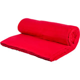 RØD BRANDHÆMMENDE SCENE MOLTON – 300 CM, 300 g/m² & MAT, LYS-/LYDABSORBERENDE