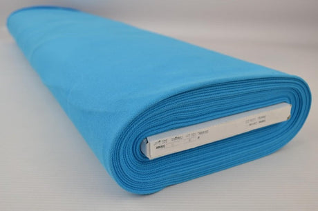 PETROLEUMSBLÅ BOMULDSCANVAS – TÆTVÆVET 350 g/m², OEKO-TEX produkt