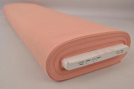 LAKSEFARVET BOMULDSCANVAS – TÆTVÆVET 350 g/m², OEKO-TEX produkt