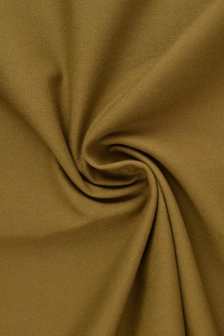 BRUN BOMULDSCANVAS – TÆTVÆVET 350 g/m², OEKO-TEX nærbillede