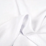 HVID CHIFFON – LET, GENNEMSIGTIG & MED FLOT FALD