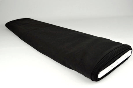 SORT CHIFFON – LET, GENNEMSIGTIG & MED FLOT FALD