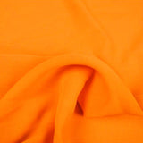 ORANGE CHIFFON – LET, GENNEMSIGTIG & MED FLOT FALD
