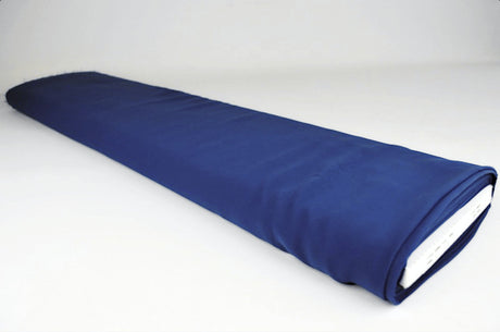 BLÅ CHIFFON – LET, GENNEMSIGTIG & MED FLOT FALD