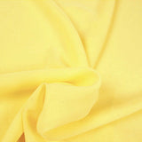 LYS GUL CHIFFON – LET, GENNEMSIGTIG & MED FLOT FALD