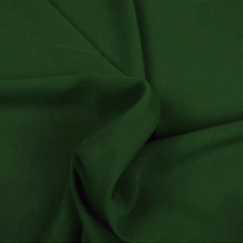 MØRKEGRØN CHIFFON – LET, GENNEMSIGTIG & MED FLOT FALD