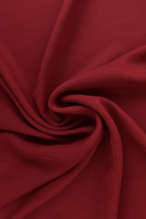 BORDEAUX CHIFFON – LET, GENNEMSIGTIG & MED FLOT FALD