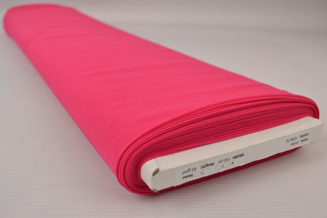FUCHSIA PINK CHIFFON – LET, GENNEMSIGTIG & MED FLOT FALD