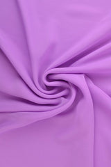 LYS LILLA CHIFFON – LET, GENNEMSIGTIG & MED FLOT FALD