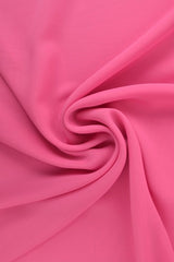 PINK CHIFFON – LET, GENNEMSIGTIG & MED FLOT FALD