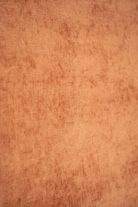 GYLDEN TERRACOTTA CLARA CHENILLE MØBELSTOF – BLØD & SLIDSTÆRK