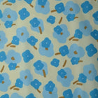 CREME BOMULDSPOPLIN MED KORNBLOMSTERPRINT