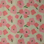CREME BOMULDSPOPLIN MED VALMUEPRINT