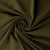 MØRK MOSGRØN BOMULDSJERSEY – NATURLIG, ÅNDBAR & STRÆKBAR