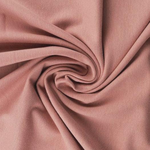 VINTAGE LYSERØD BOMULDSJERSEY – NATURLIG, ÅNDBAR & STRÆKBAR