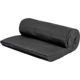 SORT BRANDHÆMMENDE DEKO MOLTON – 300 CM, LET & MAT