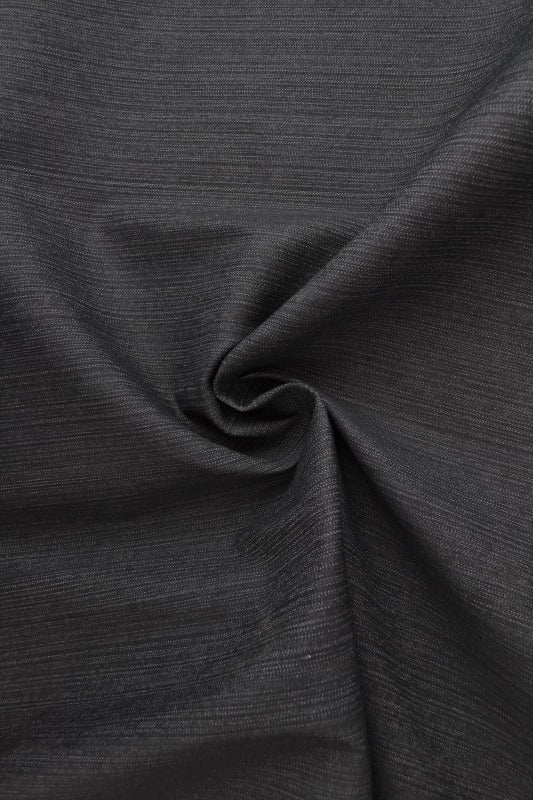 ANTRACIT UVASKET DENIM MED STRÆK – 300 G/M²