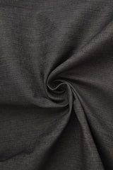 MØRK ANTRACIT UVASKET DENIM MED STRÆK – 300 G/M²