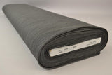 KOLD MELLEMGRÅ UVASKET DENIM MED STRÆK – 300 G/M²