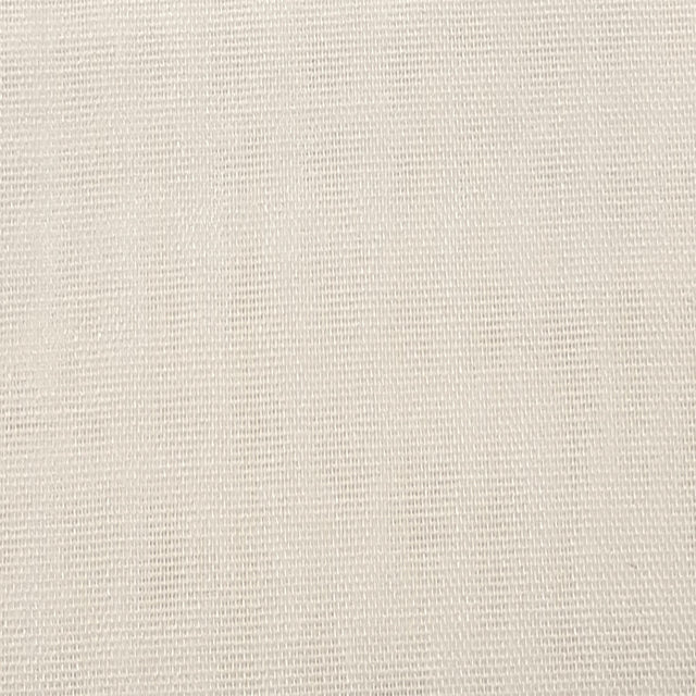 BRANDHÆMMENDE SEMI-TRANSPARENT ETAMINE GARDINSTOF - RÅHVID