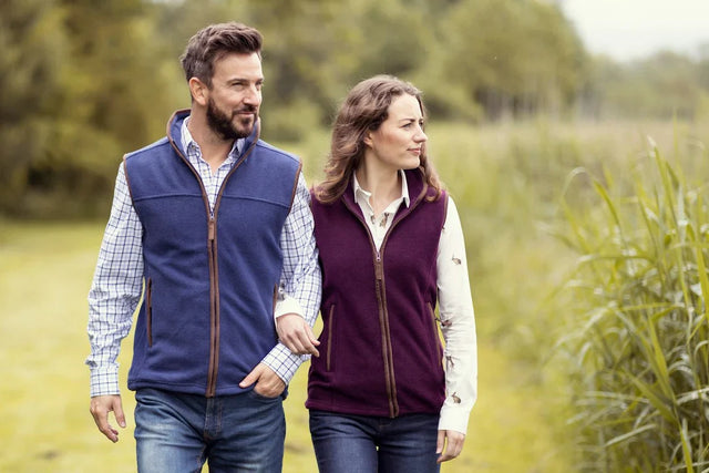 SORT POLAR FLEECE – ANTI-PILLING, VARM & LET