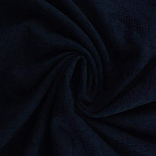 G&M Bomulds jacquard NAVY BOMULDS JACQUARD