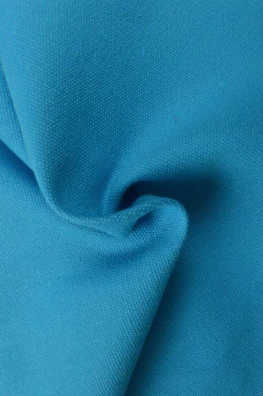 PETROLEUMSBLÅ BOMULDSCANVAS – TÆTVÆVET 350 g/m², OEKO-TEX