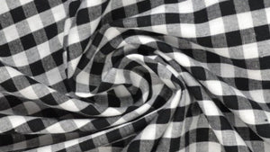 Gingham stof