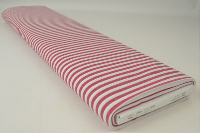 RØD 6,5 MM GINGHAM STRIBER – OEKO-TEX BOMULD, LET & ÅNDBAR