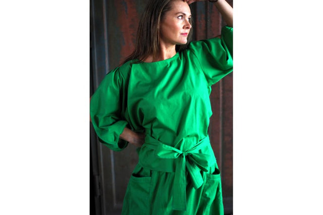 HVID BOMULDSPOPLIN