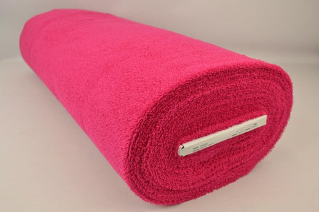 PINK DOBBELTSIDET FROTTÉ – ABSORBERENDE HÅNDKLÆDESTOF (OEKO-TEX)