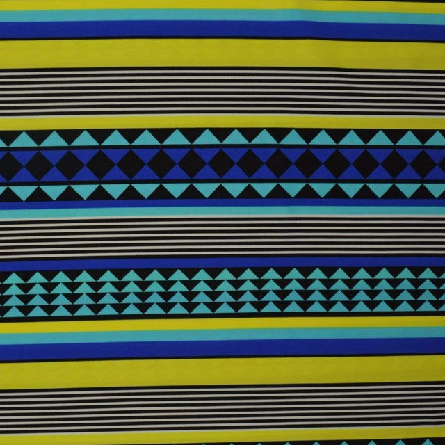 G&M Lycra LYCRA MED STRIBER OG GEOMETRI (MIN. 3 M.)